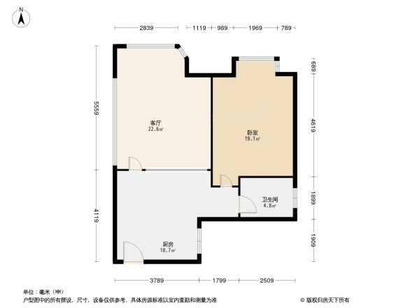 二十一世纪花园二期户型图