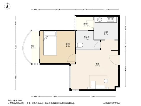 澳龙名城户型图