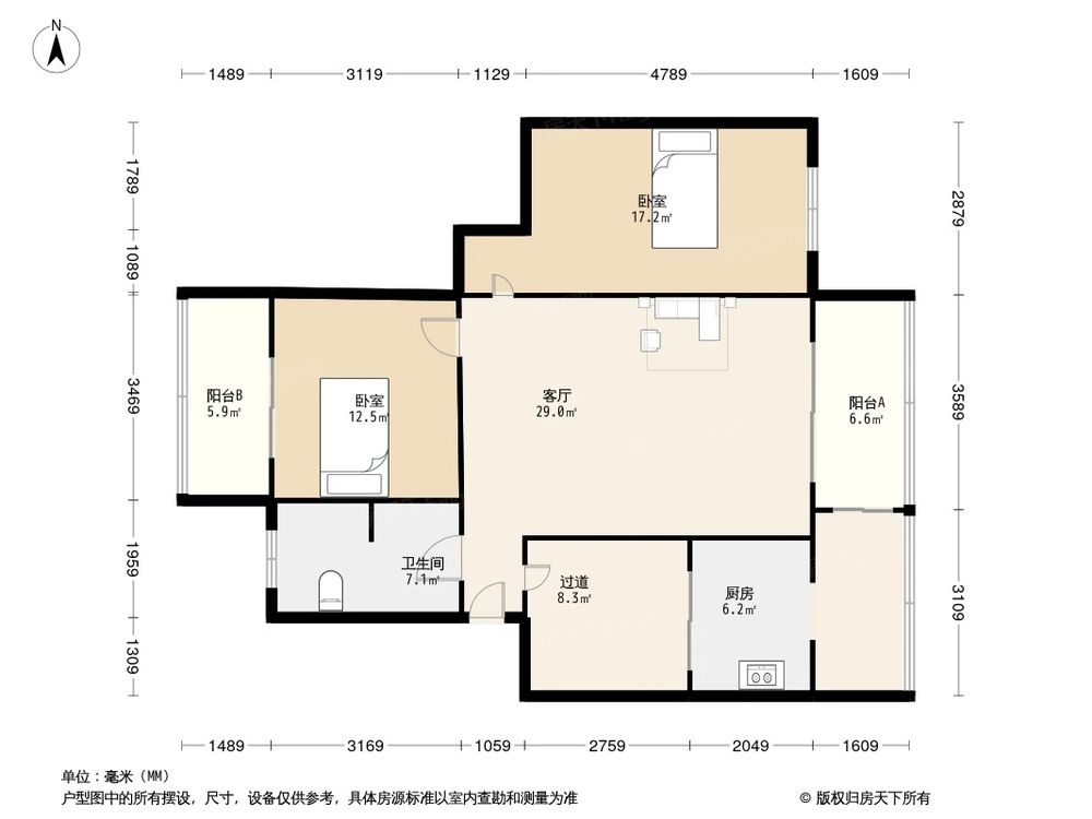 相似户型图