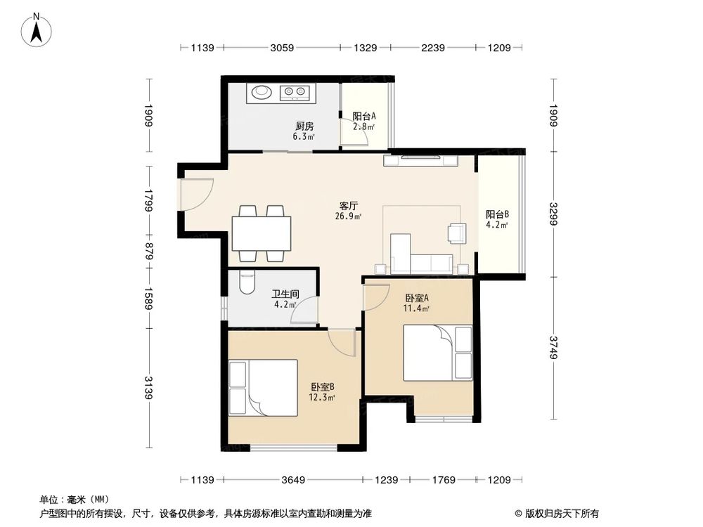 相似户型图