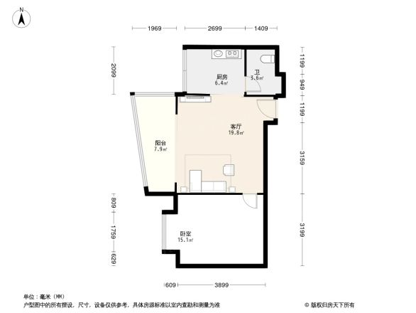 铸信境界户型图
