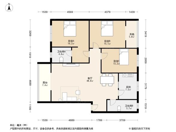 月都家园户型图