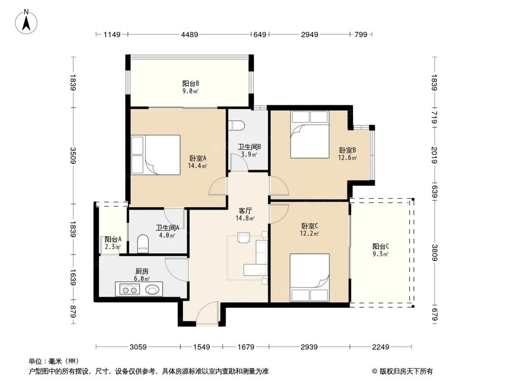 相似户型图