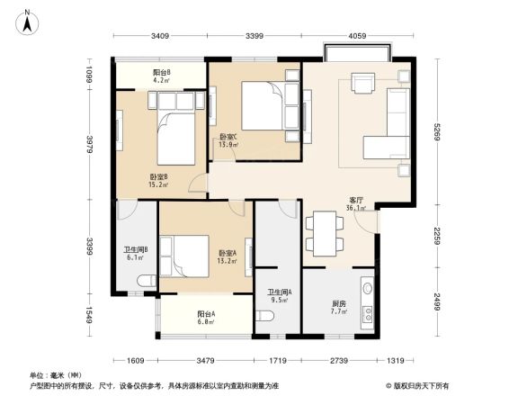 石油小区户型图