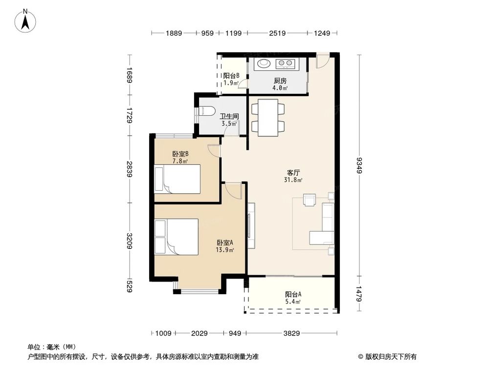 相似户型图