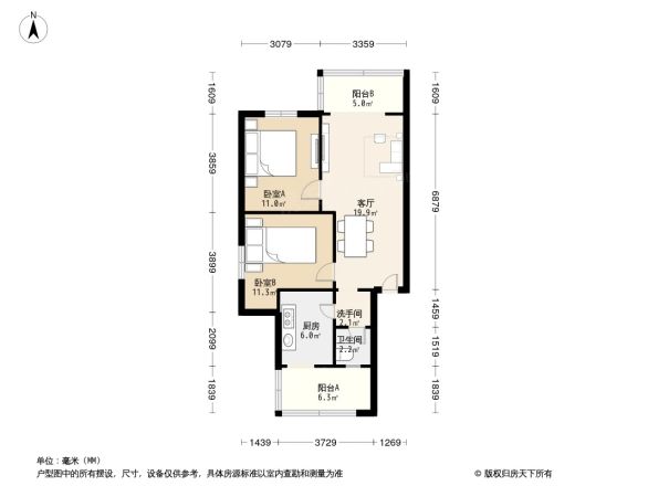 市委机关宿舍二期户型图