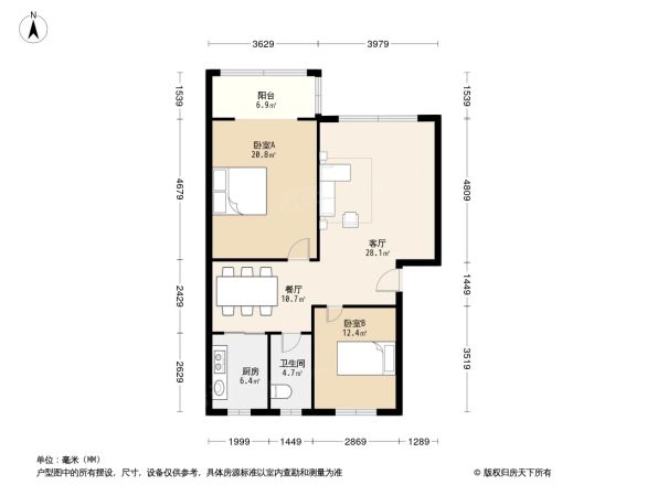 红阳二小区户型图