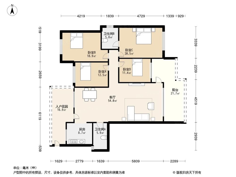 相似户型图