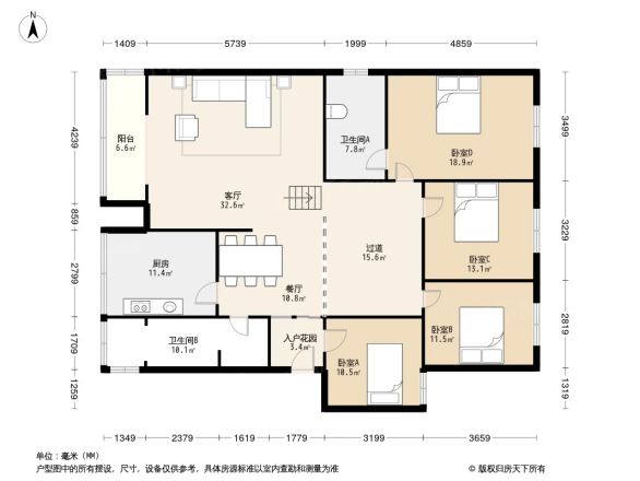 双流锦华苑户型图