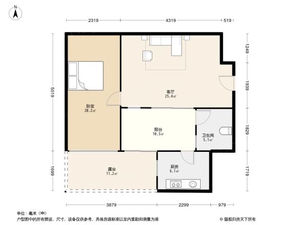 蓝水湾户型图