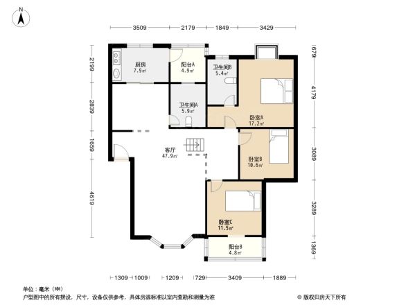 广益小区户型图