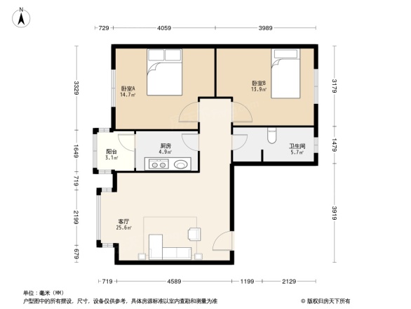 顺江小区户型图