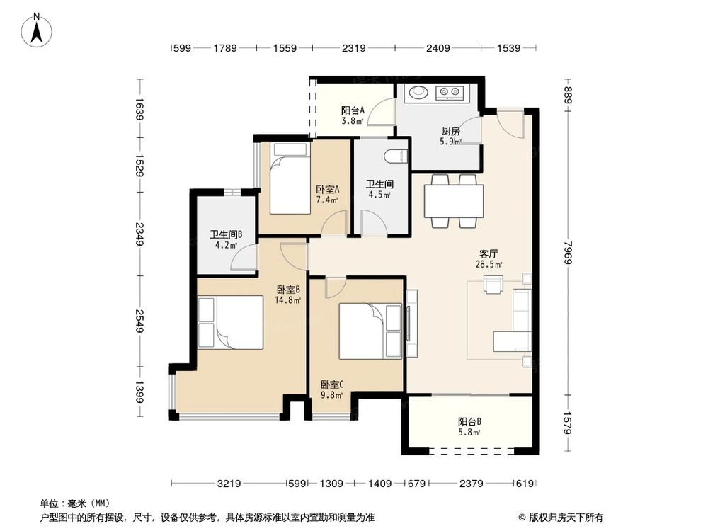 相似户型图