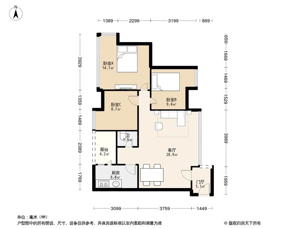 相似户型图