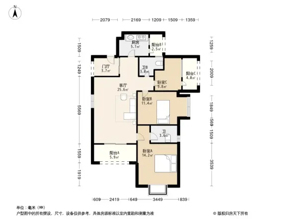 海昌天澜户型图