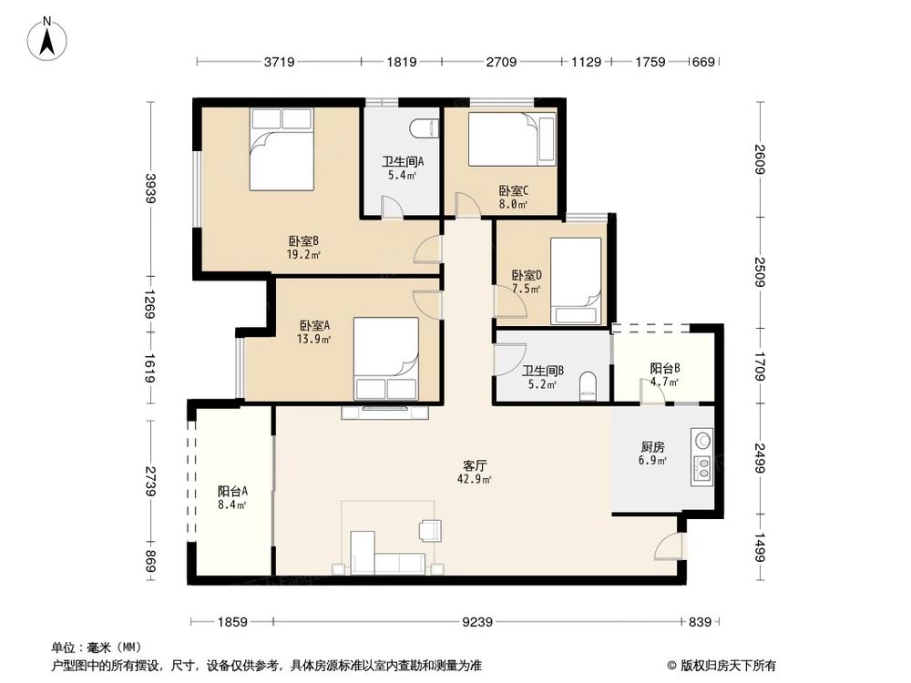 相似户型图