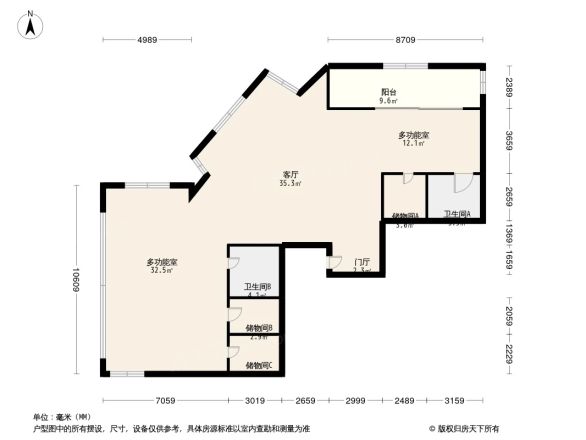 蜀源大厦户型图