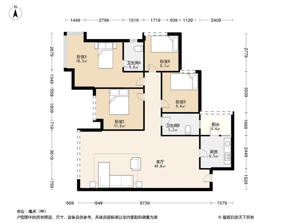 相似户型图