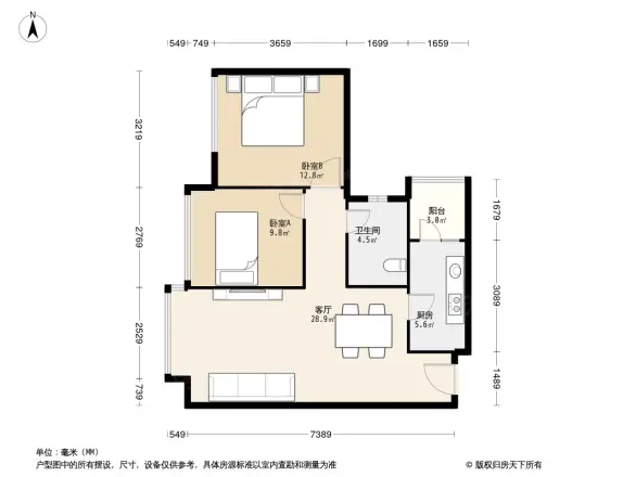 朗基天香户型图