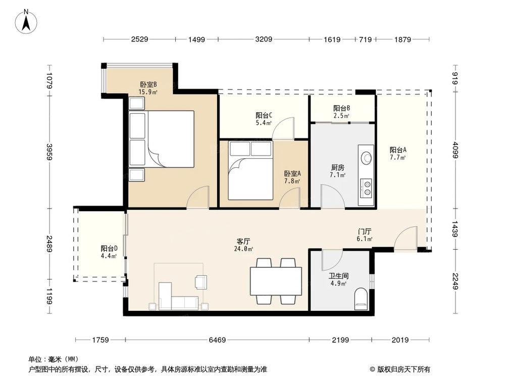 相似户型图