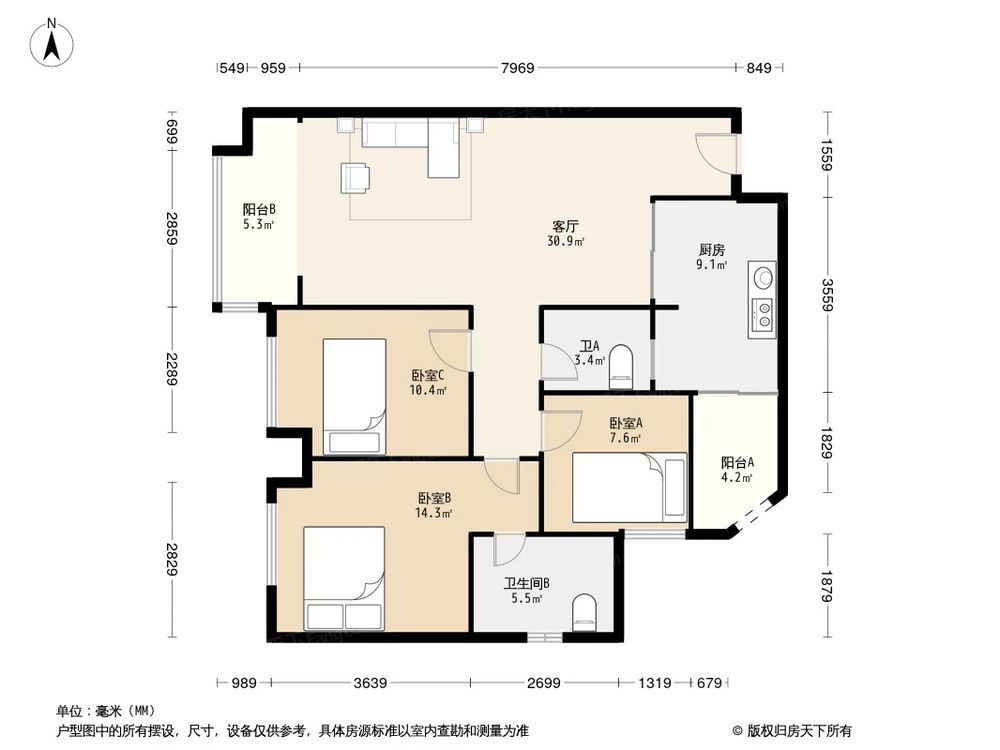 相似户型图