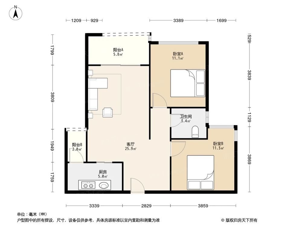 相似户型图