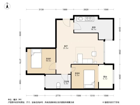 嘉通云玺户型图