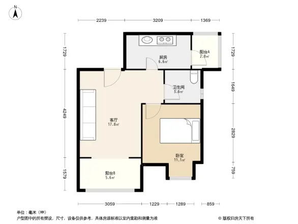 心愿花园二期户型图
