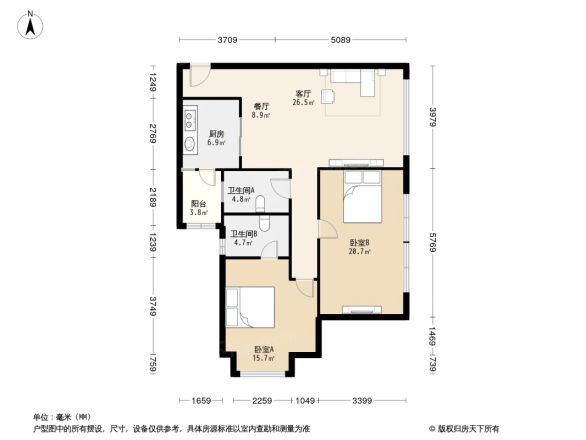 云水苑户型图