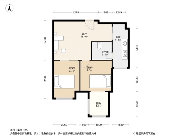 蓝润棠湖春天户型图