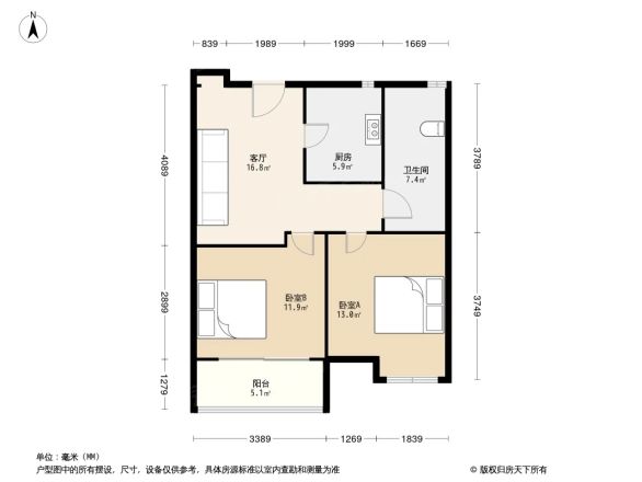 水语金成花园户型图