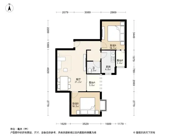博雅新城A区户型图