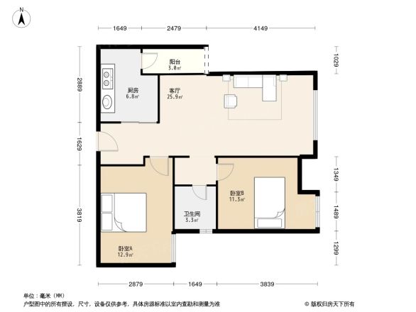 合能璞丽户型图