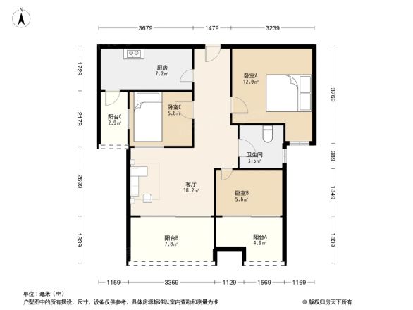 嘉通云玺户型图