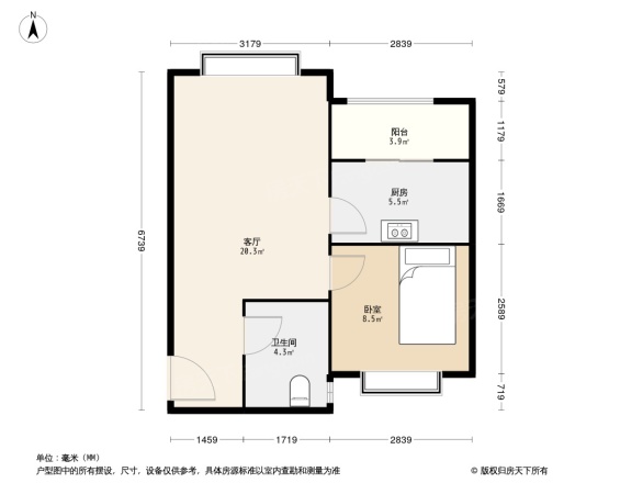 荆竹小区七号院户型图