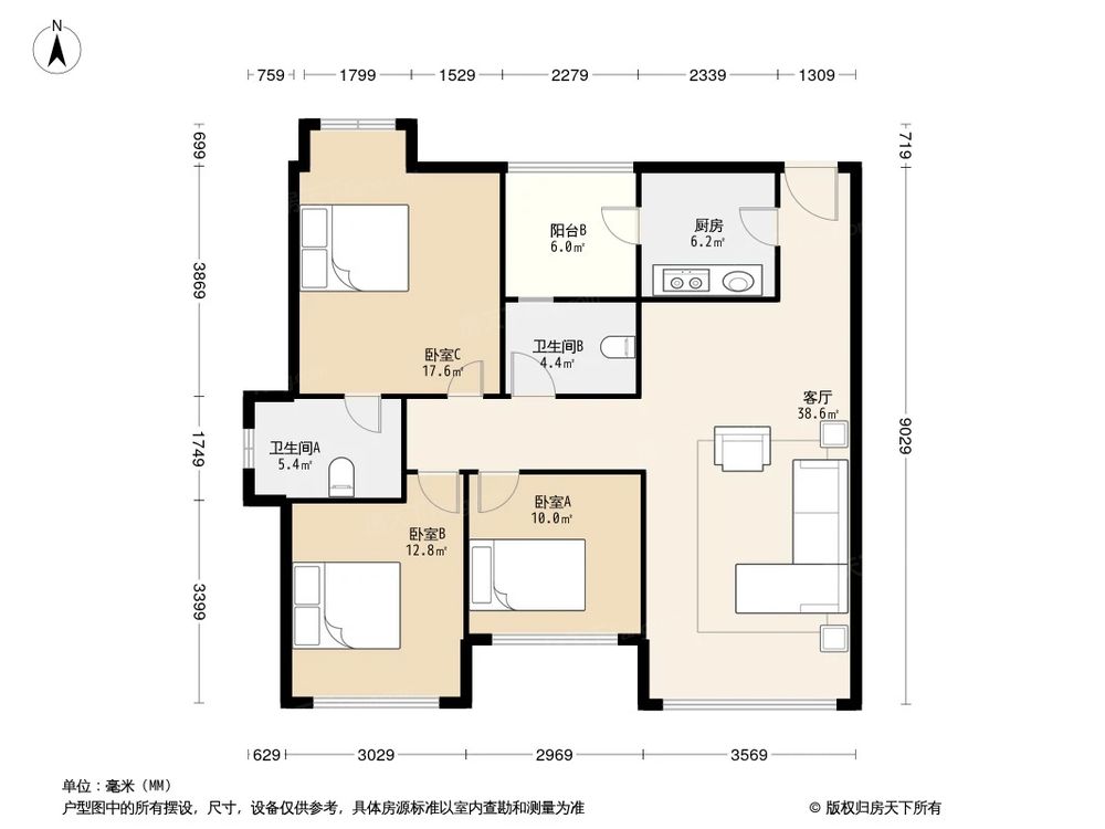 相似户型图