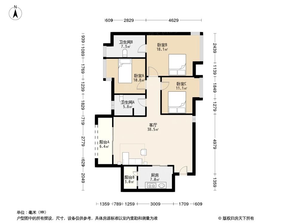 相似户型图