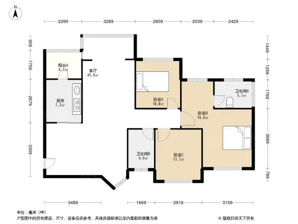 朗基御今缘户型图