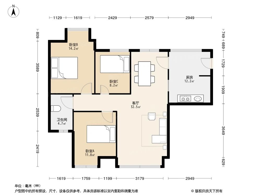 相似户型图
