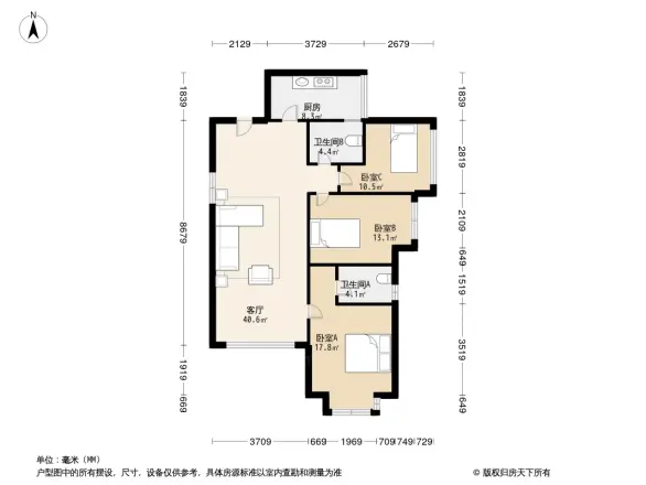 海昌天澜户型图