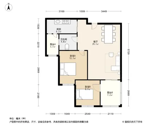 华宜上锦户型图