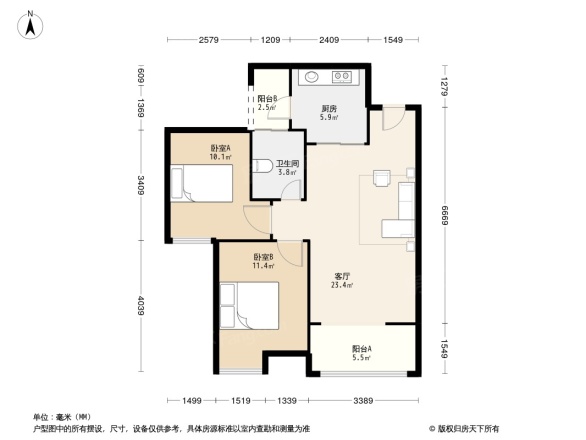 东原城户型图