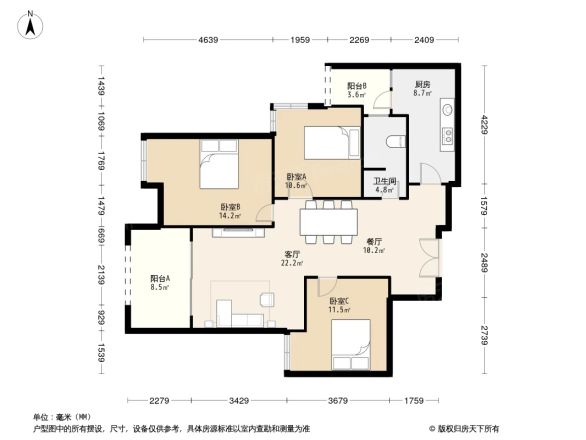 人居天府汇城户型图