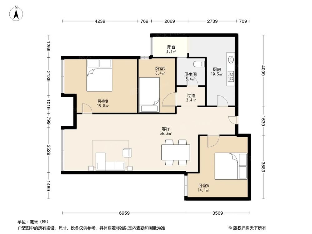 相似户型图