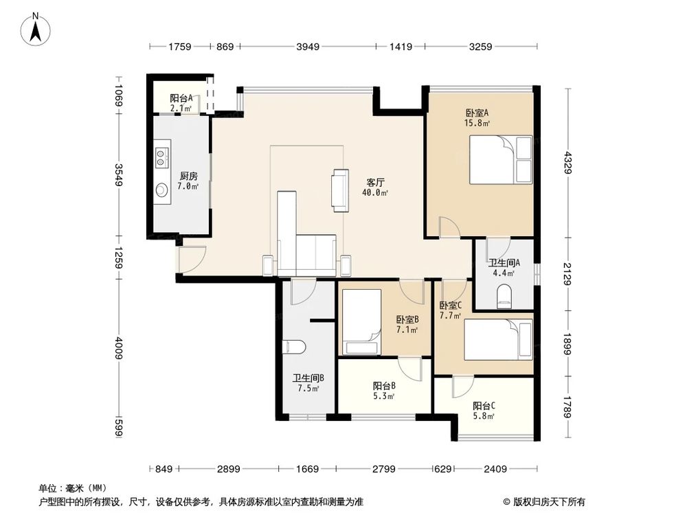 相似户型图
