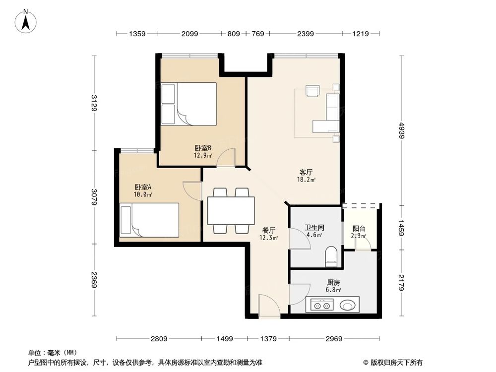 相似户型图