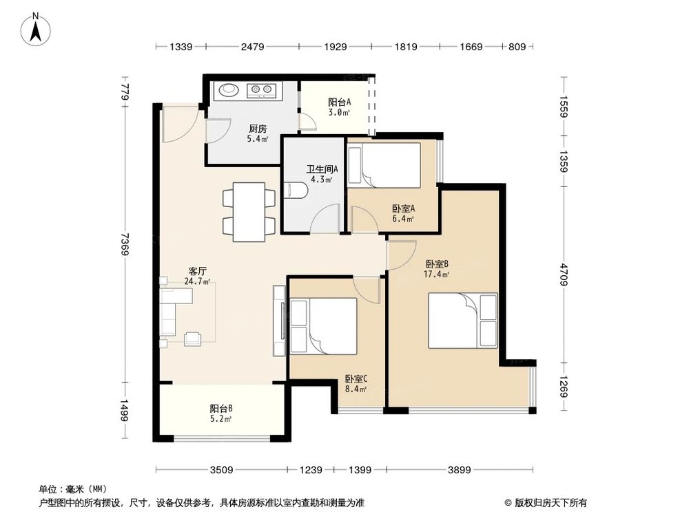相似户型图
