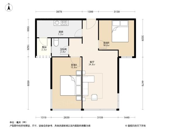 蓝润V客尚东户型图
