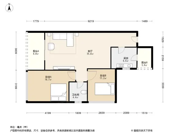 天悦府户型图