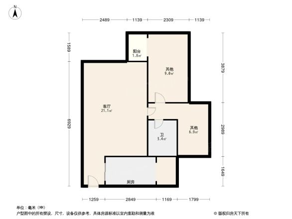 慧民雅居户型图